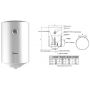 Водонагрівач Midea D100-15F6(D) (1500W)