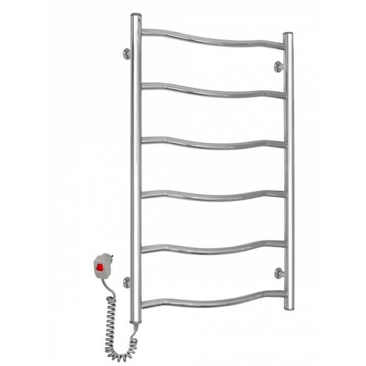 Рушникосушка електрична Смайл Електро 800х500/6L(R)